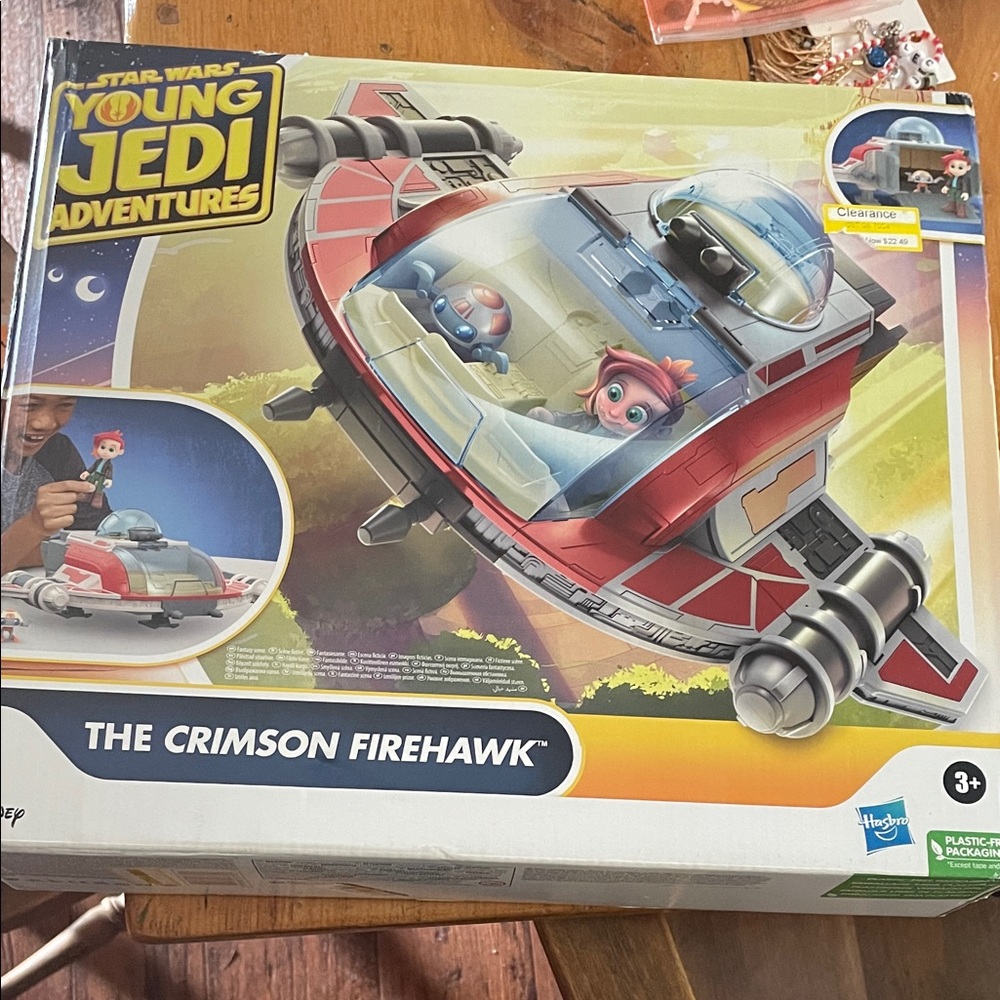 Hasbro Star Wars Young Jedi Adventures Building Set - Red and Gray